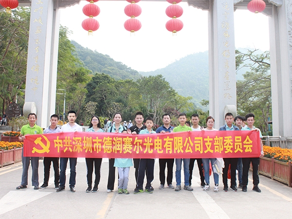 德潤賽爾黨支部開展“健體魄，強黨性“登梧桐山主題黨日活動